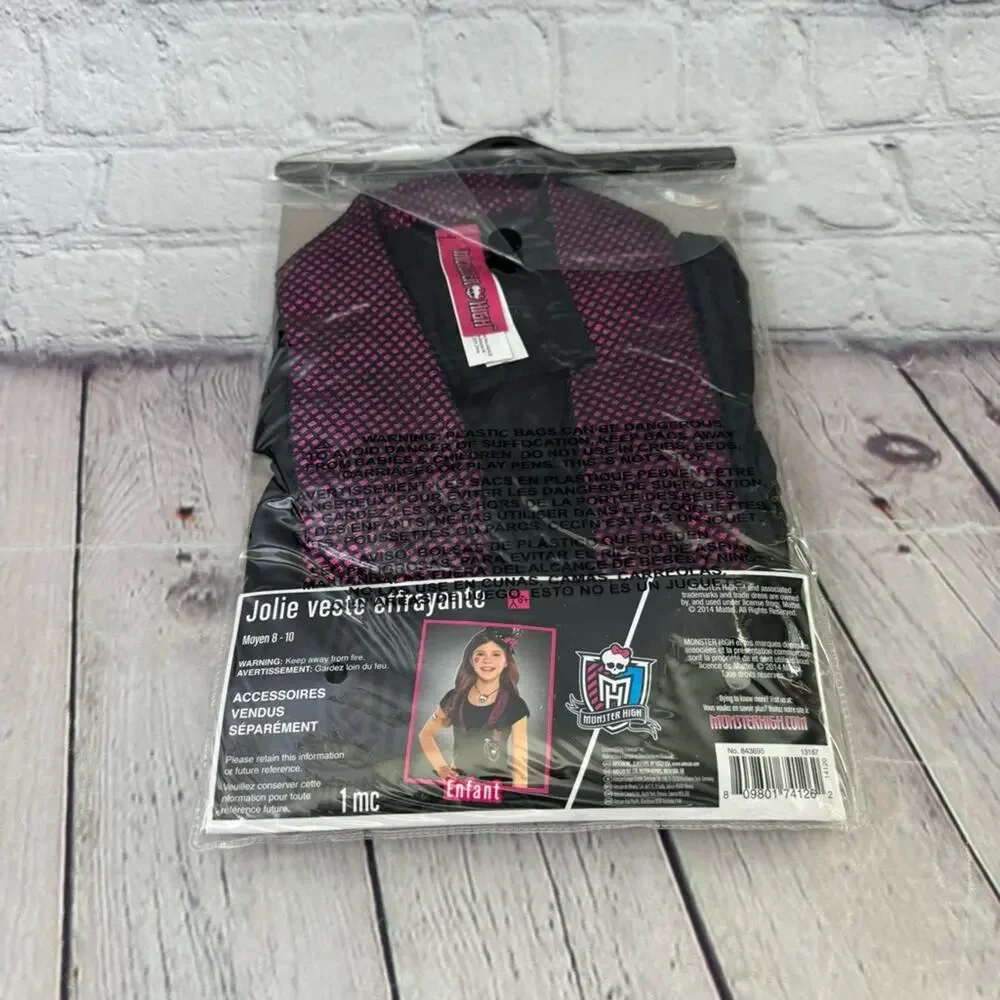 Monster High Scary Cute Vest Girl’s Halloween Costume Vest